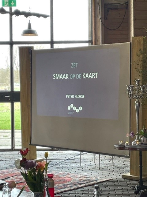 smaak op de kaart